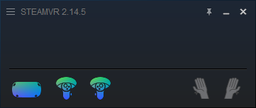 SteamVR connected